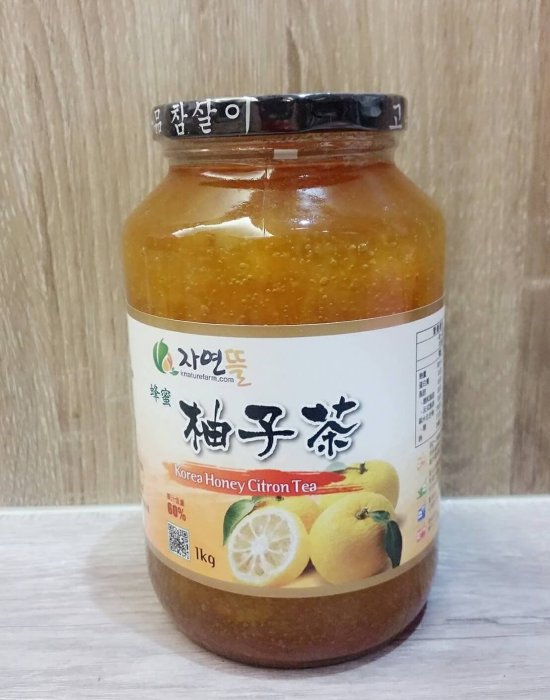 韓國蜂蜜黃金柚子茶/韓國柚子茶/韓式柚子茶1KG~另有五味子茶 生薑茶 梅子茶紅棗茶