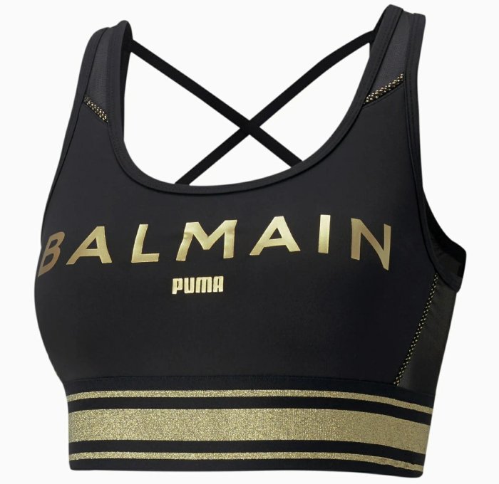 Puma x Balmain 聯名 Cara 風衣外套 後背包 運動內衣 頭帶 毛帽 襪子 高端 時尚 優雅 奢華 叛逆 精品 男款 女款 各尺寸