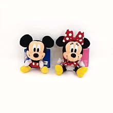 日本迪士尼Store限定商品 Q版 米奇、米妮公仔鑰匙圈吊飾