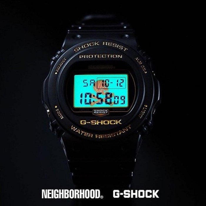 【希望商店】NEIGHBORHOOD x G-SHOCK DW-5750  聯名 骷髏 電子 手錶