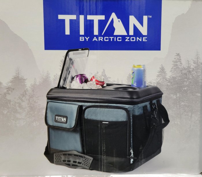 【小如的店】COSTCO好市多代購~Titan 50罐裝軟式保溫保冷袋/冰桶(1入) 1654434