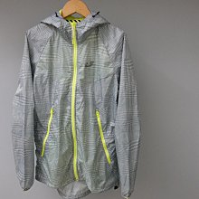 CA 美國運動品牌 NIKE 女款 花紋 防風 連帽薄外套 S號 一元起標無底價P836