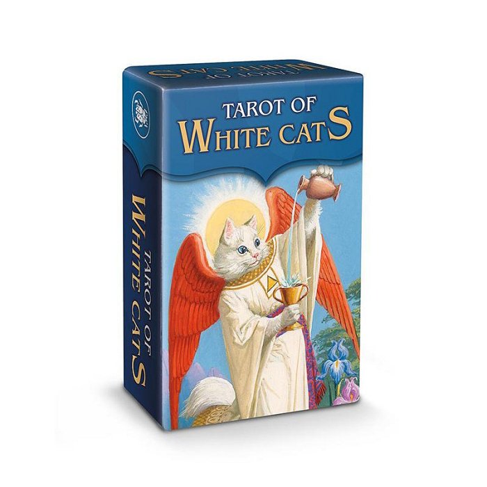 三森 進口正版 白貓塔羅牌 迷你版 Mini White Cats Tarot