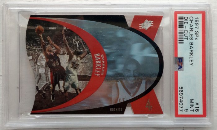 1997 SPx #16 Charles Barkley PSA9 | Yahoo奇摩拍賣