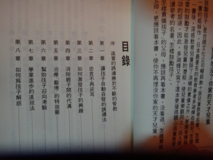 【愛悅二手書坊 12-26】怎樣鼓勵孩子：發揮兒童的潛能    多湖輝/著    臺視文化