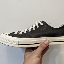 南◇2022 4月 CONVERSE LEATHER CHUCK 70S LOW 黑皮革 低筒  167065C