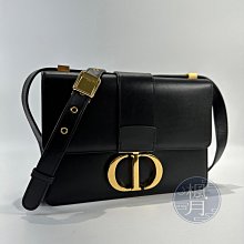 Christian Dior 迪奧 M9203 黑色 CD 金釦 蒙田30 Montaigne 肩背包 側背包 單肩包