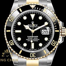 【金宸名錶】ROLEX 勞力士 Submariner 潛航者 126613LN 陶瓷框 126613 LN 半金款 黑水鬼 3235新機芯 台灣公司 TG381