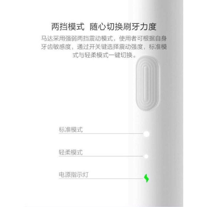 台灣現貨 MI 小米 貝醫生聲波電動牙刷 雙效雙刷頭 附收納盒 IPX7防水 小米電動牙刷 牙刷 小米有品 原裝