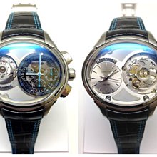 HAMILTON 漢米爾頓 手錶 限量 Jazzmaster Face 2 Face 翻轉面盤 雙機芯 機械錶 男錶 H32856705