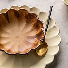 復古花形盤 質感 麵碗 飯碗 菜盤 甜品 淺盤☆司麥歐藝術精品照明