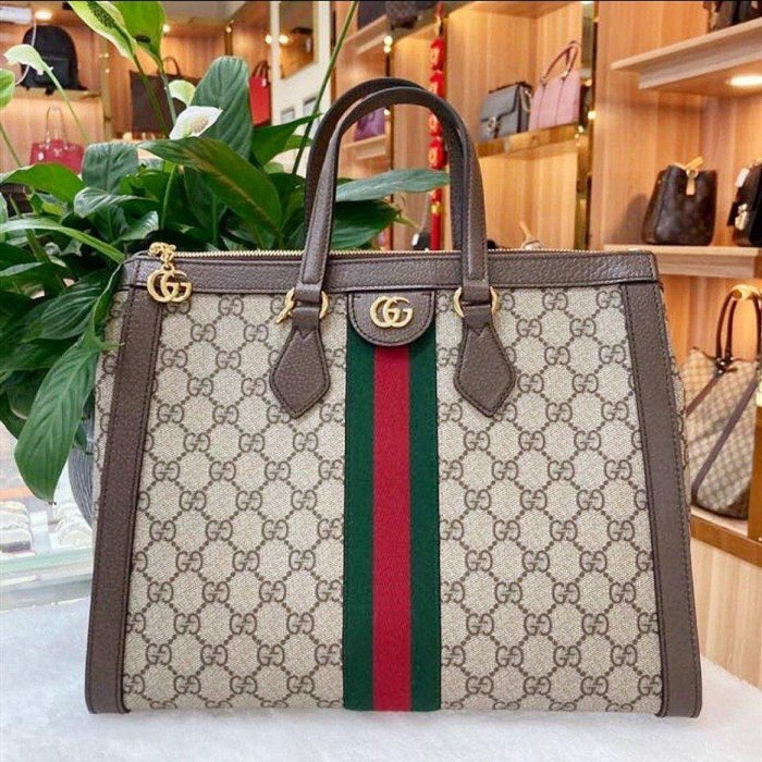 GUCCI GG Ophidia Medium 中款 手提 肩背包 硬挺 方型 款 524537