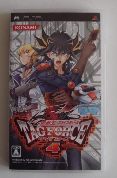 PSP 遊戲王5D's怪獸對決 雙重戰力4 TAG FORCE4