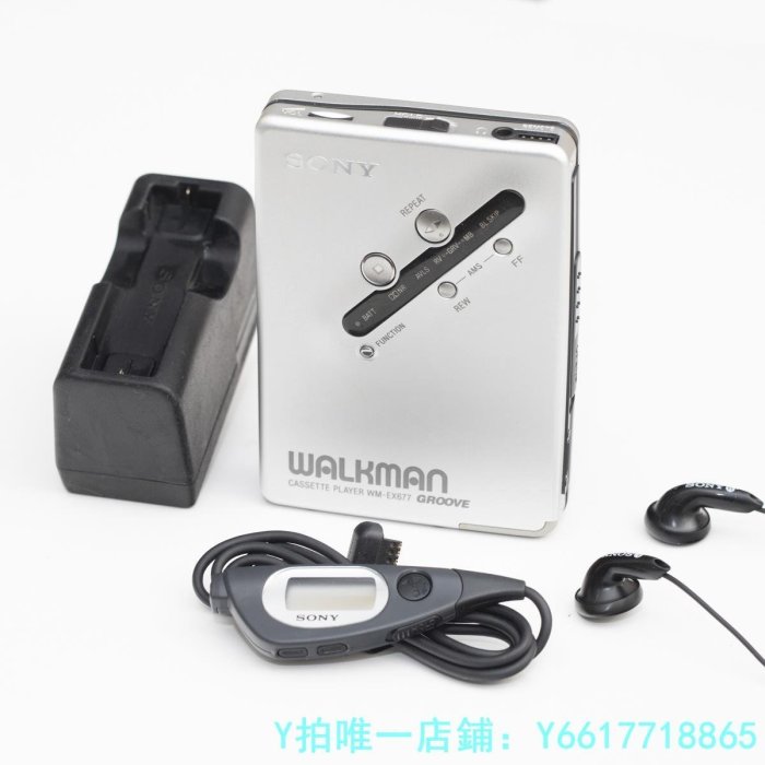 特賣-隨身聽日本直采 SONY EX677 EX600  walkman 索尼磁帶隨身聽 卡帶機原裝