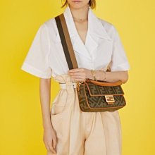 Fendi 8BR600 Baguette shoulder bag FF 法棍肩背包