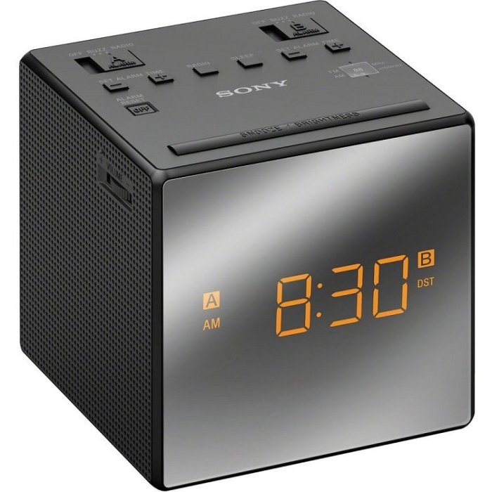 【JP.com】SONY ICF-C1T FM/AM alarm CLOCK RADIO 電子鬧鐘 收音機 黑色