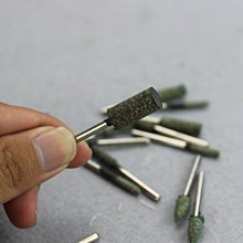 圓柱形 芝麻磨頭 橡皮磨頭 彈性海綿磨頭 橡膠砂輪 平頭3MM-12MM W1073-200109[384974]