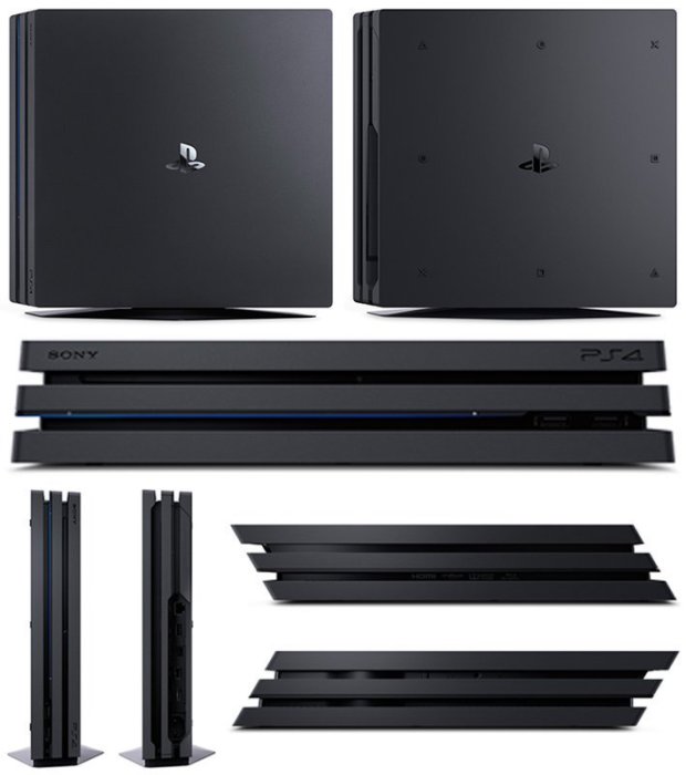 PS4 PRO 主機 7218型 1TB 1T 主機 4K 黑色 (二手主機商品) 實體店面【台中大眾電玩】北屯