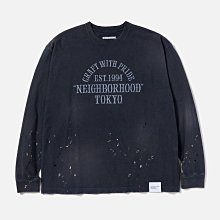 【日貨代購CITY】2023AW NEIGHBORHOOD DAMAGE CREWNECK LS 水洗 長T 現貨