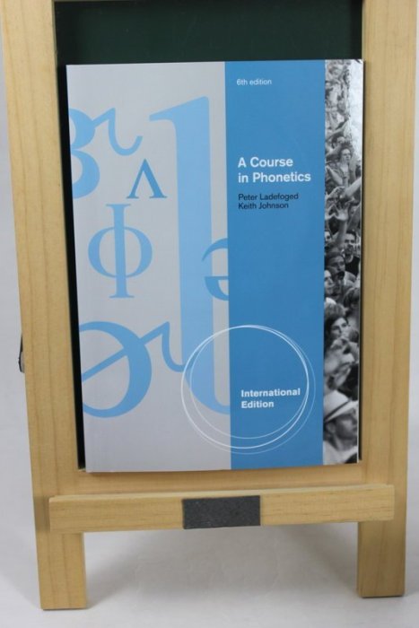 【原文】A Course in Phonetics 6/e Ladefoged 9781428231276