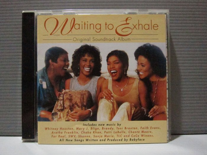 湘芸CD(Original Soundtrack - Waiting to Exhale ）電影原聲帶 原版CD保證讀取