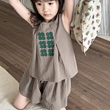 90~130 ♥套裝(KHAKI) B.DIARY-2 24夏季 BKK240515-039『韓爸有衣正韓國童裝』~預購