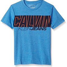 ☆【CK男生館】☆【Calvin Klein logo短袖T恤】☆【CK001M7】KIDS/青年版(L-XL)