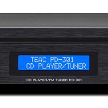 【富豪音響】高雄旗艦店 TEAC PD-301-X CD播放機內建FM調諧器及配備USB插孔 台灣公司貨