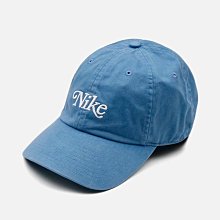 ☆【NIKE配件館】☆【NIKE H86 LOGO刺繡棒球帽】☆【NKH002B1】(牛仔藍色)