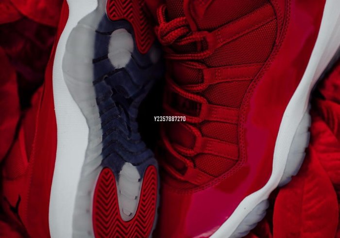 Air Jordan 11 Velvet "Gym Red" 大紅 芝加哥公牛 男鞋 378037-623