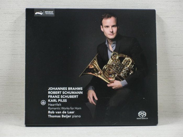 052401》SACD》Heartfelt - Romantic Works for Horn / Rob Van De Laar。封面盒【音癡姐一元起標】