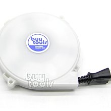 BuyTools-自動伸縮動力電源線,110V*5A*2M,自動伸縮延長線,家用電器電源加工用,台灣一級大廠製造「含稅」