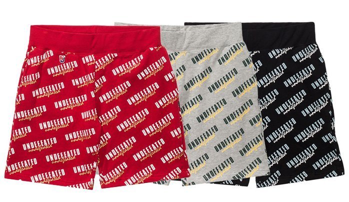 【半價】全新正品 UNDEFEATED FANATIC SWEATSHORT 短褲 棉褲 黑 灰 紅色 S M L