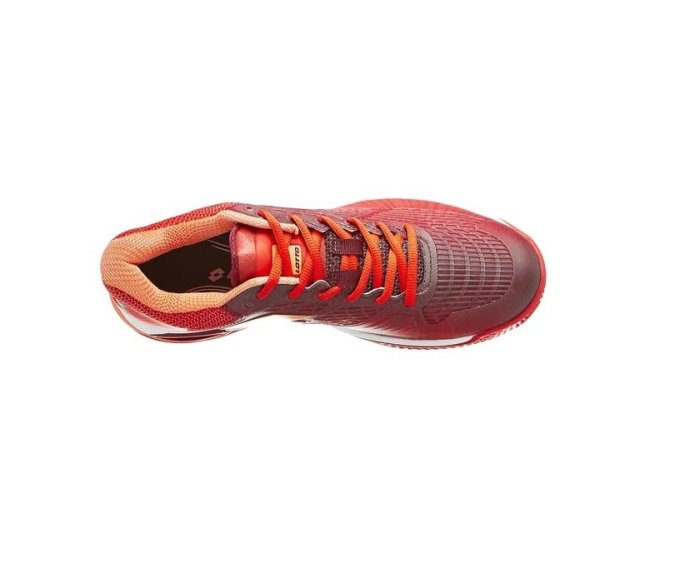【曼森體育】Lotto Mirage 100 Clay 男 網球鞋 紅 義大利進口 選手專用鞋
