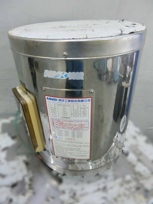 新竹二手家電◎百豐悅2手家具-二手 電熱水器 38L儲備型電熱水器 電能熱水器  二手家電 台中二手傢俱 香山2手電器