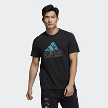 南◇2022 6月 ADIDAS LOGO 短袖上衣 LOGO 短T 運動 休閒 訓練 男款 黑 HE9912