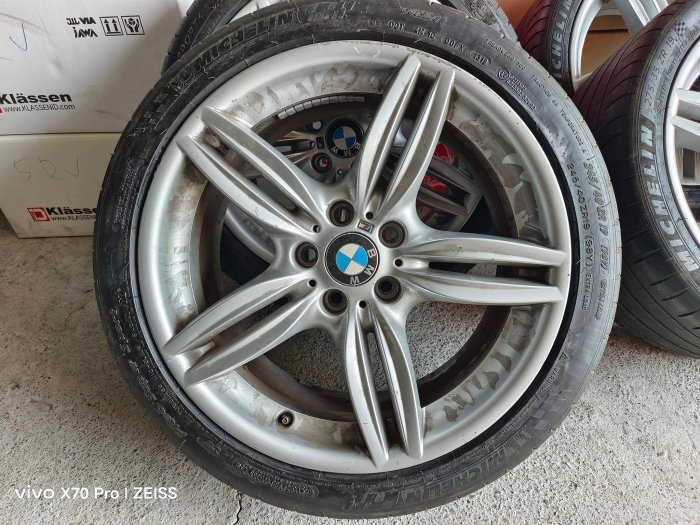 BMW F10 F11 F12 原廠351M 19吋前後配鋁圈含胎.E46 E90 F30 F31 F10 F11