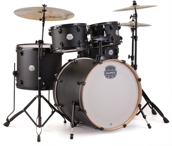 【老羊樂器店】MAPEX 爵士鼓 STORM ST5295F 爵士鼓組 亮光黑