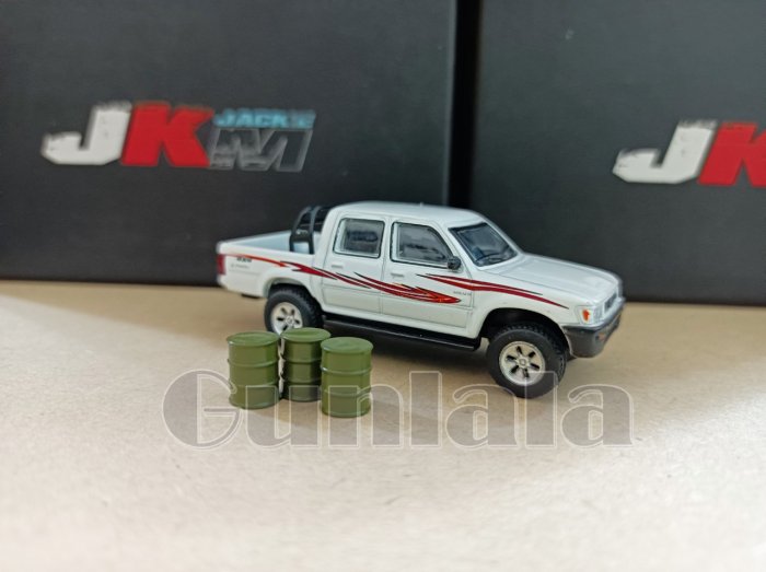 Hilux 1:64 金屬模型車 豐田皮卡 TOYOTA PICK UP N140 N150 N160 N170