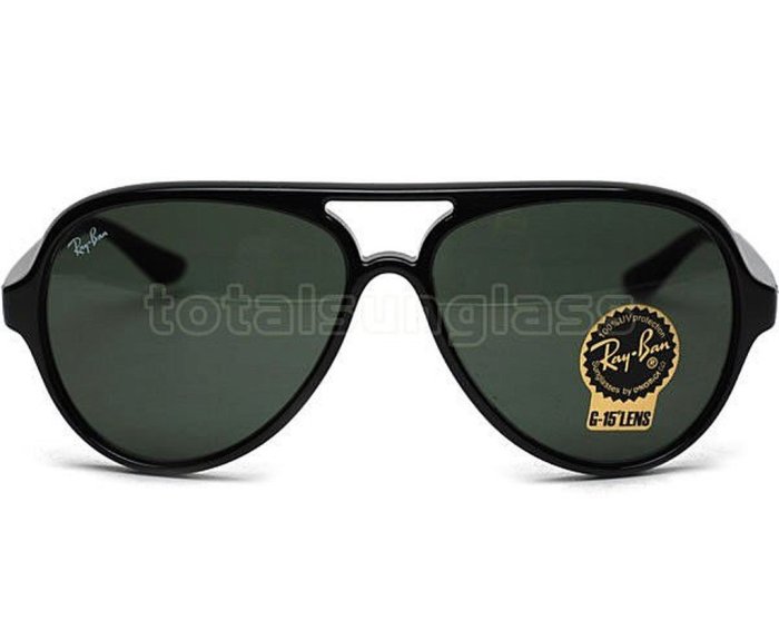 [PS] 全新正品 RAYBAN 雷朋 墨鏡 RB4125 cats 5000 黑框 601