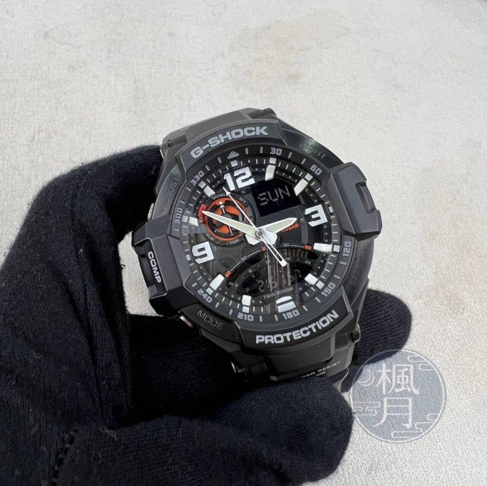 BRAND楓月CASIO GA-1000-1A極限大陸G-SHOCK RAVITYMASTER 系列防水