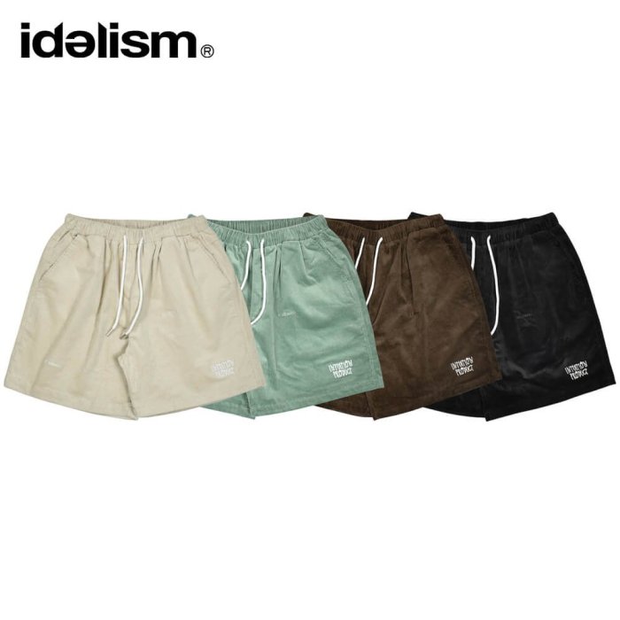 [NMR] 現貨 idealism 23 S/S Corduroy Shorts 燈芯絨休閒抽繩短褲