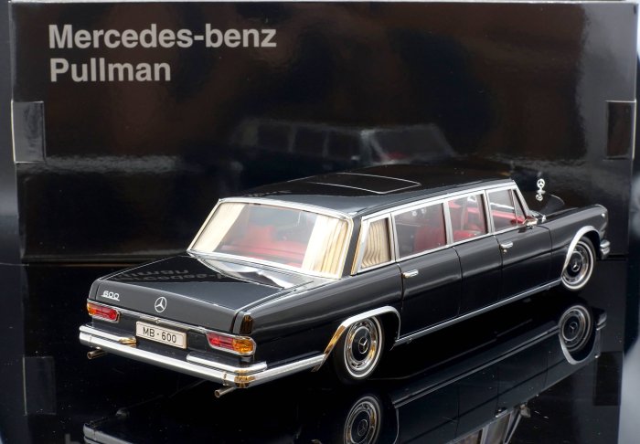 【M.A.S.H】現貨特價 KengFai 1/18 Mercedes-Benz Pullman S600 Black