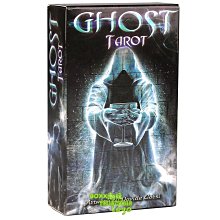 BOXx潮玩~現貨英文版塔羅牌Ghost Tarot  幽靈鬼魂塔羅牌 推理休閑桌游卡牌