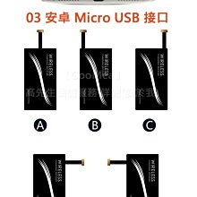 GMO  3免運 無線充電接收片 安卓Android Micro USB Type-C 介面 接收端 接收器