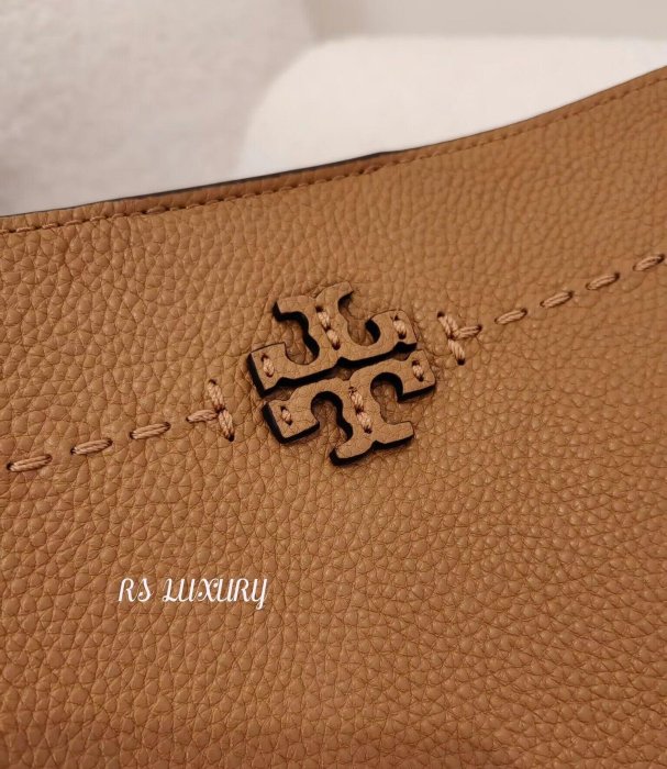 美國代購 TORY BURCH TB  MCGRAW HOBO包牛皮水桶包斜跨包