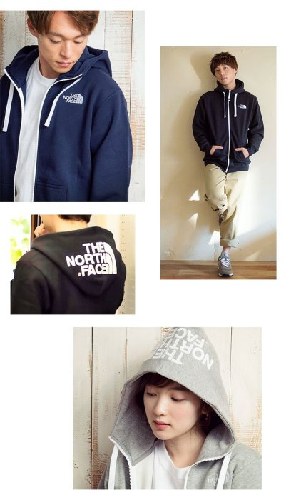 TSU 日本代購THE NORTH FACE NT11930 REARVIEW FULLZIP HOODIE 帽外套