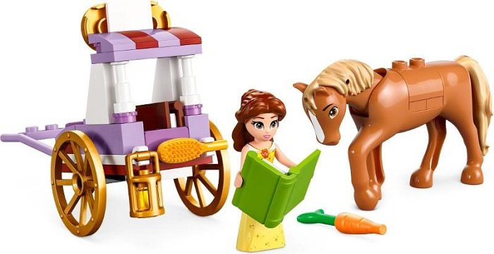 樂高LEGO DISNEY PRINCESS 美女與野獸 貝兒的故事馬車 玩具e哥 43233