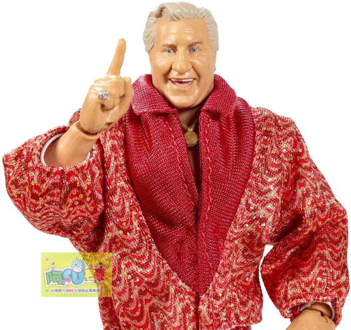 ☆阿Su倉庫☆WWE摔角 Freddie Blassie Elite 77 Figure 傳奇巨星精華版人偶附出場大衣