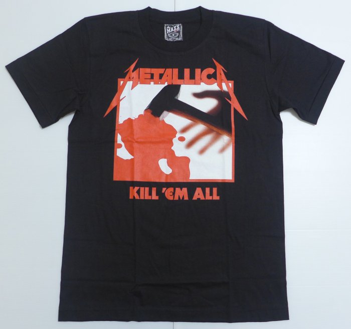 【Mr.17】 金屬製品 Metallica Kill Em All 鞭擊金屬T恤搖滾團t-shirt短袖(G037)